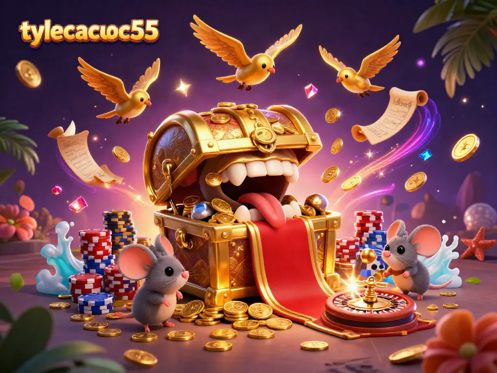 Engage with the exciting treasures from Tylecacuoc55's golden gaming universe filled with dynamic casino elements.