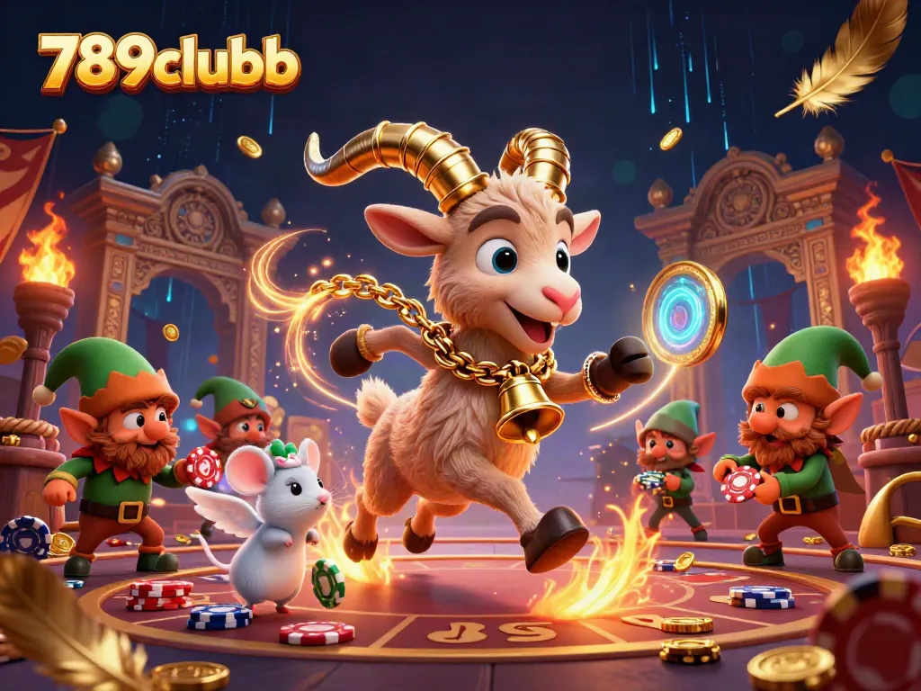 Engage with 789clubb's thrilling casino adventure featuring Krampus and enchanted characters.