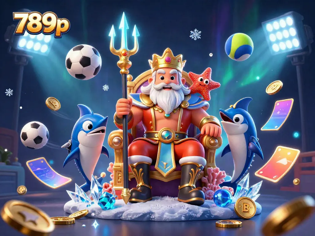 Experience thrilling gaming excitement at 789p with cartoon sea king Neptune and dynamic sports elements